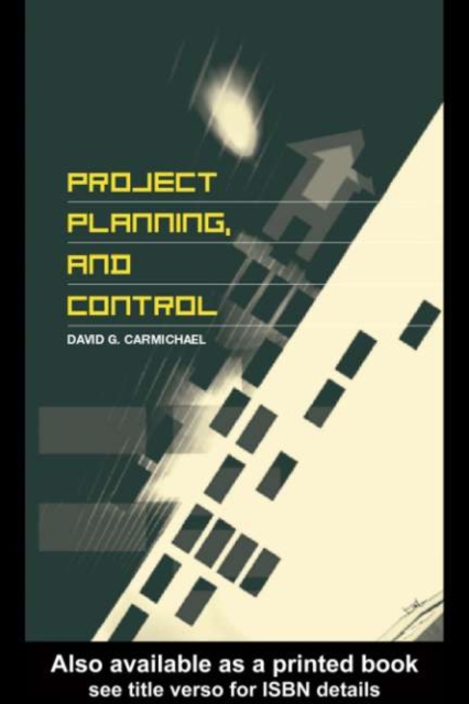 Project Planning, and Control, PDF eBook