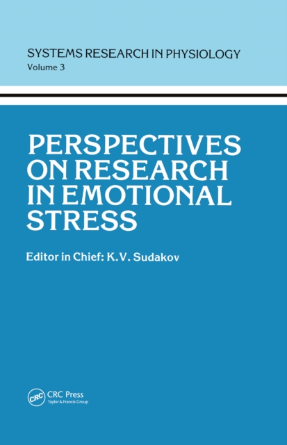 Perspectives on Research in Emotional Stress, EPUB eBook