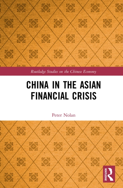 China in the Asian Financial Crisis, PDF eBook
