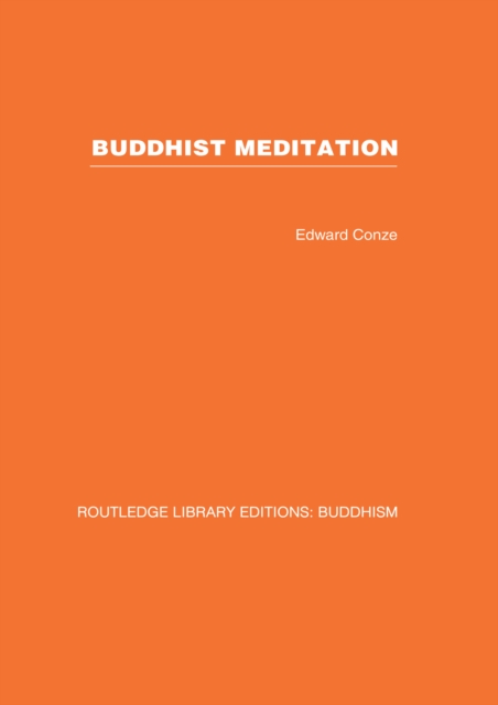Buddhist Meditation, EPUB eBook