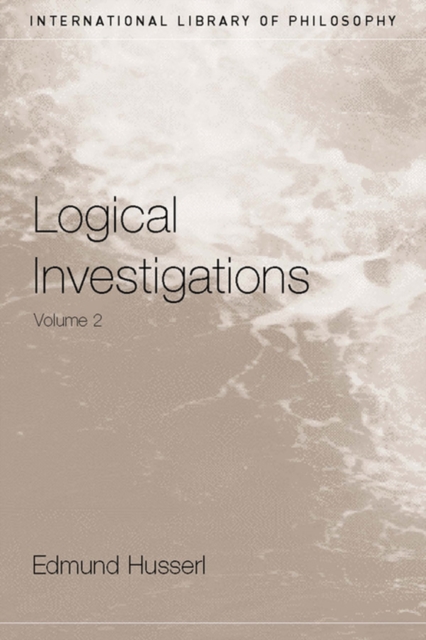 Logical Investigations Volume 2, EPUB eBook