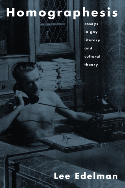 Homographesis : Essays in Gay Literary and Cultural Theory, PDF eBook