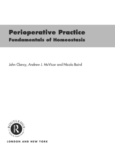 Perioperative Practice : Fundamentals of Homeostasis, EPUB eBook
