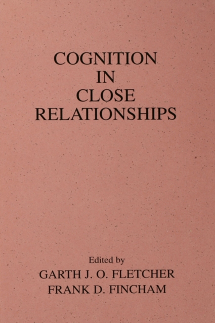 Cognition in Close Relationships, EPUB eBook