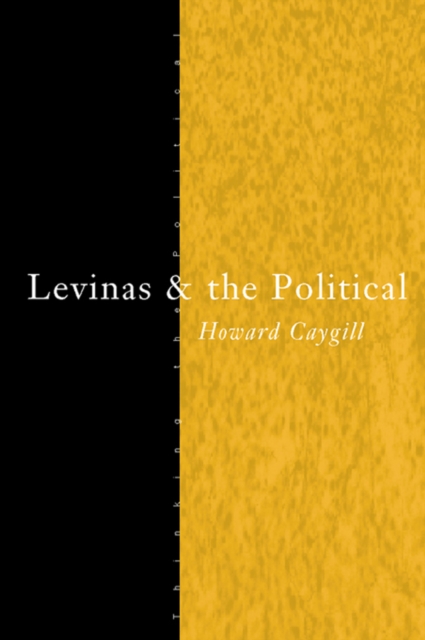 Levinas and the Political, PDF eBook