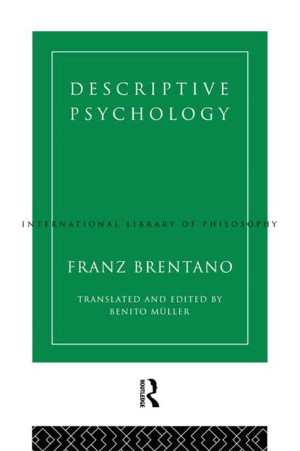 Descriptive Psychology, PDF eBook