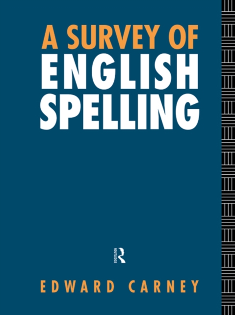 A Survey of English Spelling, EPUB eBook