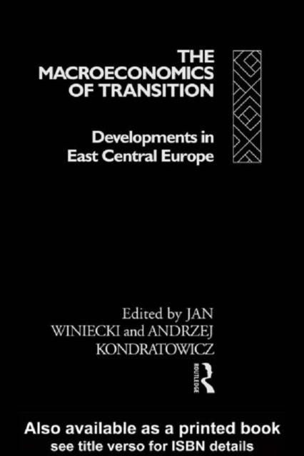 The Macroeconomics of Transition, EPUB eBook