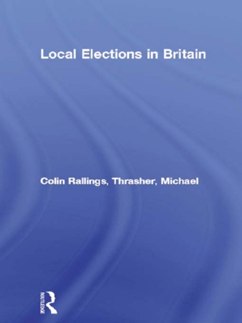 Local Elections in Britain, EPUB eBook