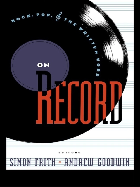 On Record : Rock, Pop and the Written Word, PDF eBook