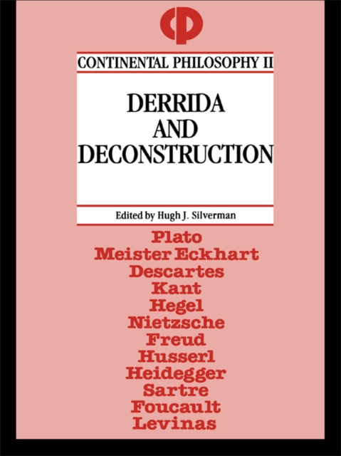 Derrida and Deconstruction, EPUB eBook