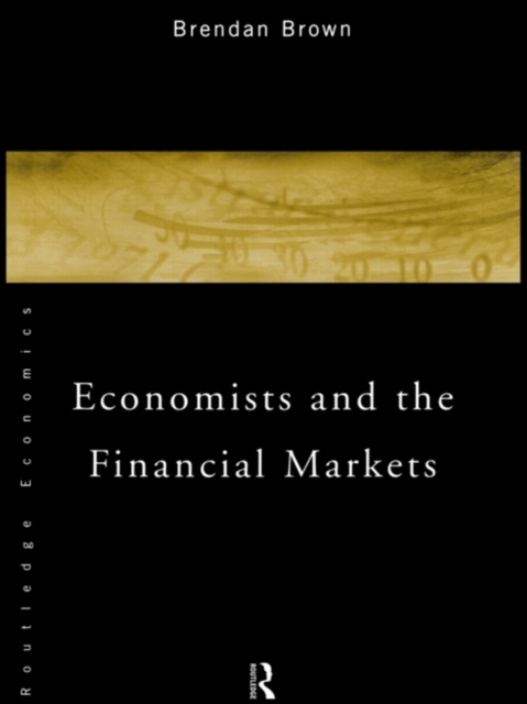 Economists and the Financial Markets, EPUB eBook