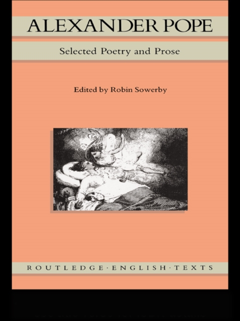Alexander Pope : Selected Poetry and Prose, PDF eBook