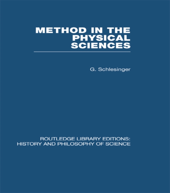 Method in the Physical Sciences, PDF eBook