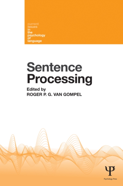 Sentence Processing, PDF eBook