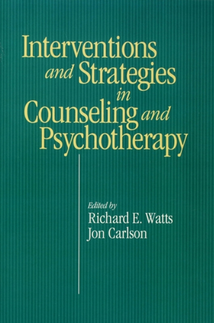 Intervention & Strategies in Counseling and Psychotherapy, PDF eBook
