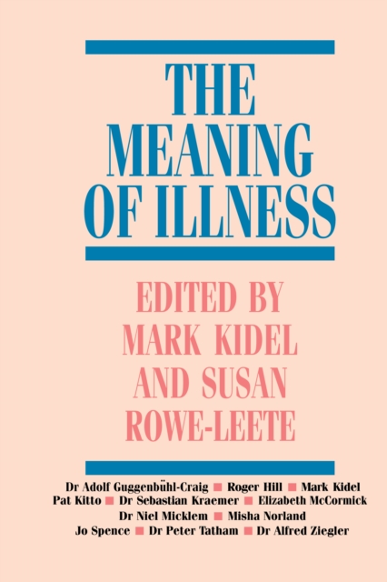 The Meaning of Illness, PDF eBook