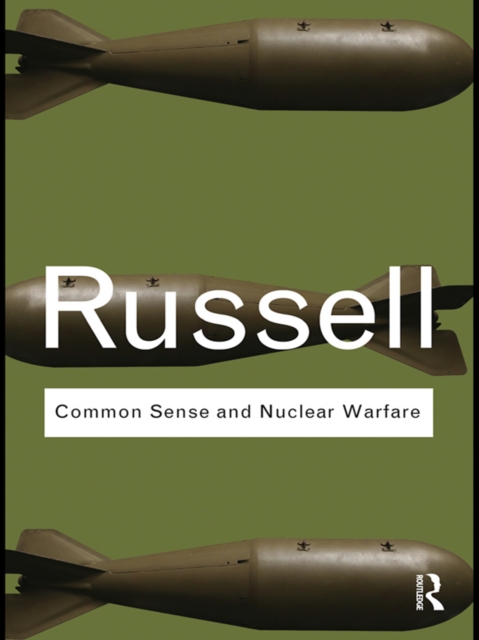 Common Sense and Nuclear Warfare, PDF eBook
