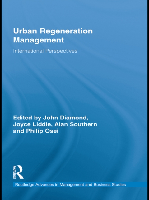 Urban Regeneration Management : International Perspectives, EPUB eBook