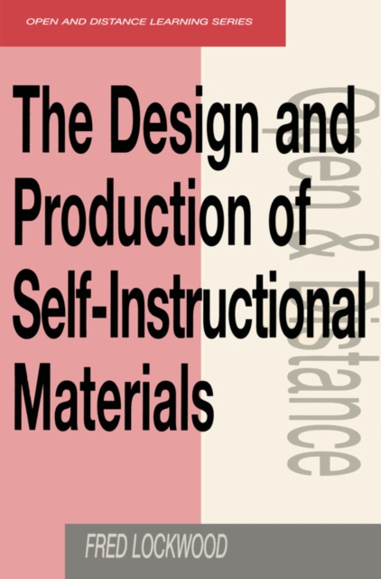 The Design and Production of Self-instructional Materials, PDF eBook