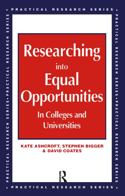 Researching into Equal Opportunities in Colleges and Universities, EPUB eBook
