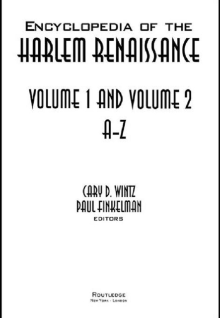 Encyclopedia of the Harlem Renaissance, PDF eBook