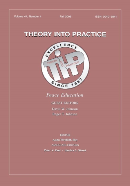 Peace Education Tip V44#4, PDF eBook