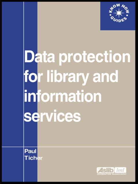 Data Protection for Library and Information Services, EPUB eBook