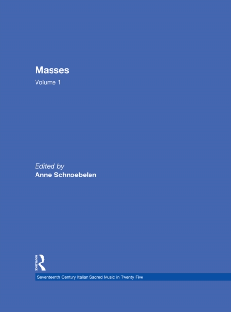 Masses by Gasparo Villani, Alessandro Grandi, Pietro Lappi, and Benivoglio Lev, PDF eBook