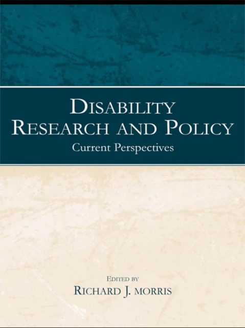 Disability Research and Policy : Current Perspectives, PDF eBook