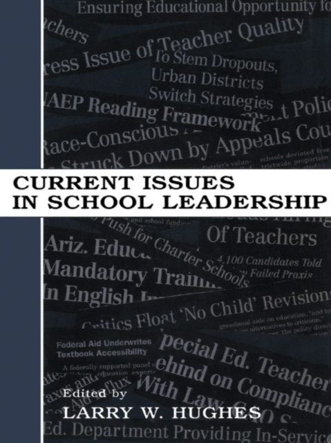Current Issues in School Leadership, EPUB eBook