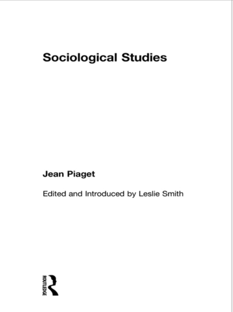 Sociological Studies, EPUB eBook