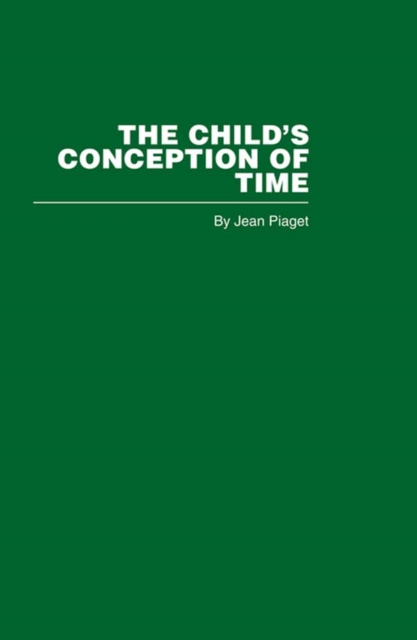 The Child's Conception of Time, PDF eBook