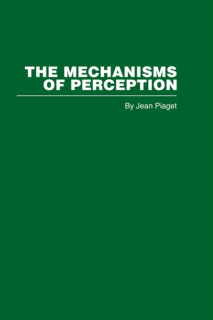 The Mechanisms of Perception, PDF eBook