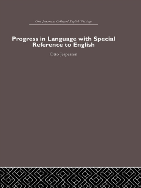 Progress in Language, with special reference to English, EPUB eBook