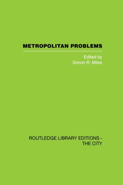Metropolitan Problems, EPUB eBook