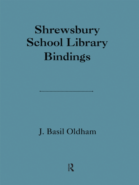 Shrewsbury School Library, PDF eBook