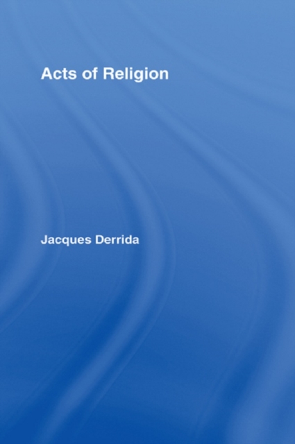 Acts of Religion, EPUB eBook