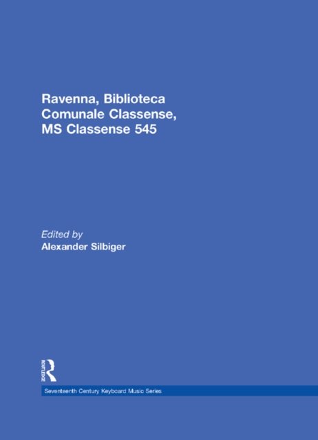 Ravenna, Biblioteca Comunale Classense, MS Classense 545, EPUB eBook