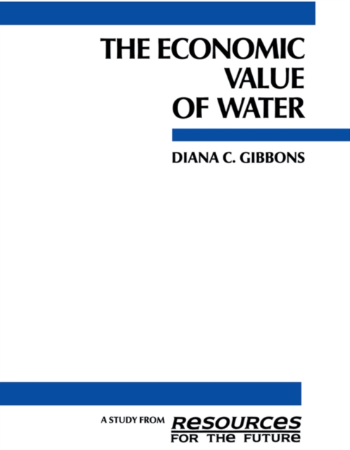 The Economic Value of Water, PDF eBook