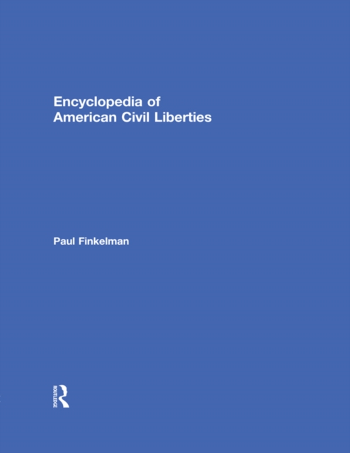 Encyclopedia of American Civil Liberties, PDF eBook
