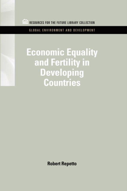 Economic Equality and Fertility in Developing Countries, EPUB eBook