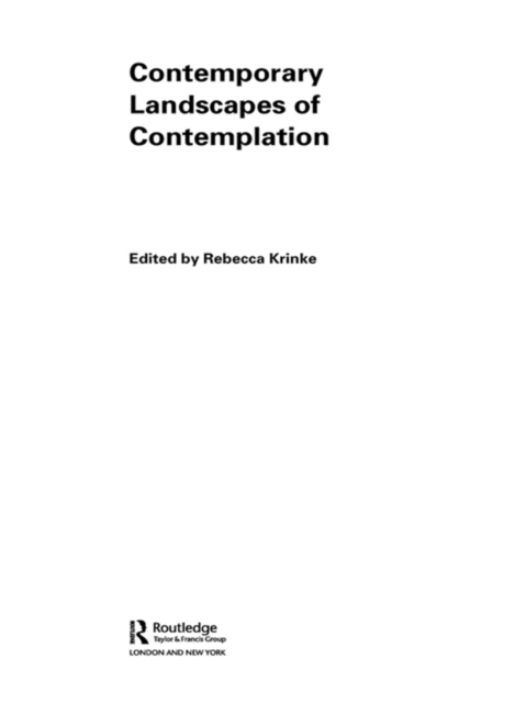 Contemporary Landscapes of Contemplation, EPUB eBook