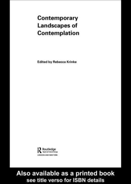 Contemporary Landscapes of Contemplation, PDF eBook