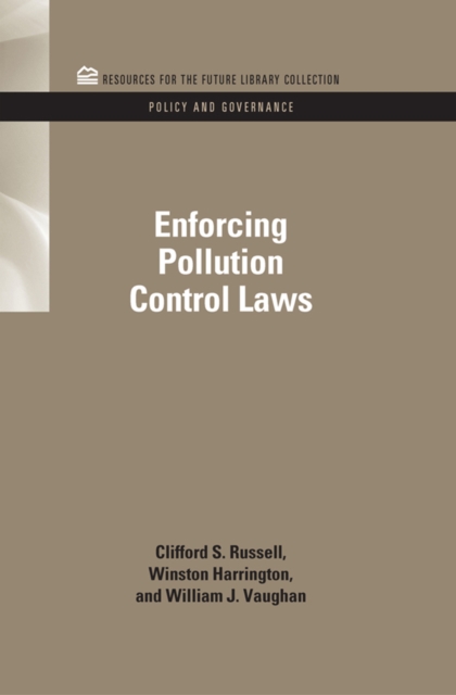 Enforcing Pollution Control Laws, PDF eBook