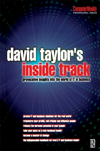 David Taylor's Inside Track: Provocative Insights into the World of IT in Business, PDF eBook