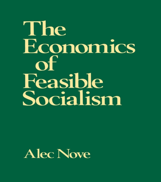 The Economics of Feasible Socialism, PDF eBook