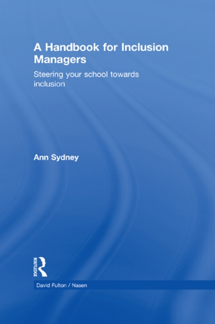 A Handbook for Inclusion Managers : Steering your School towards Inclusion, EPUB eBook