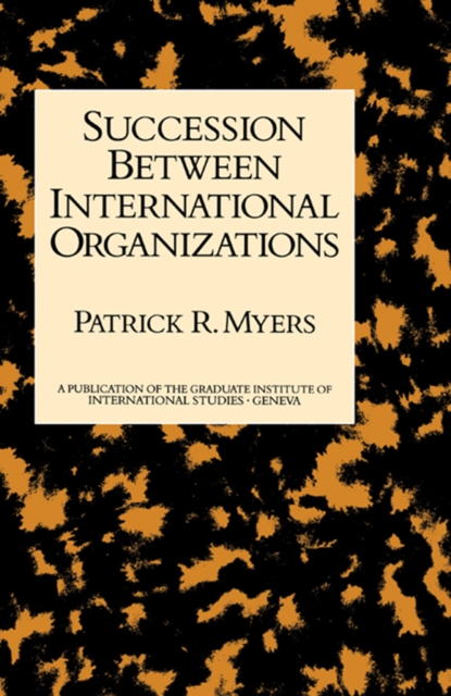 Succession Between International Organizations, EPUB eBook