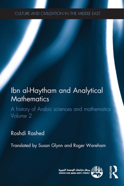 Ibn al-Haytham and Analytical Mathematics : A History of Arabic Sciences and Mathematics Volume 2, EPUB eBook